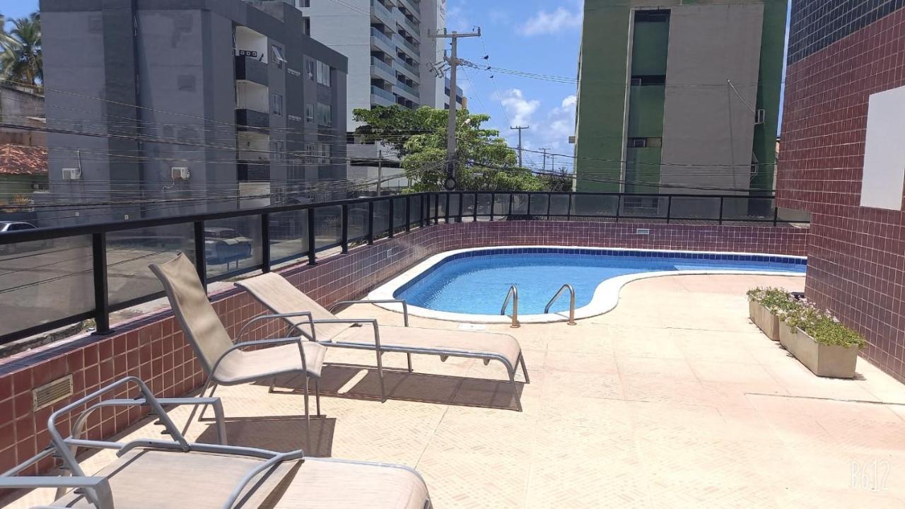 Apartamento A Beira-Mar Com Piscina Apartman Maceió Kültér fotó